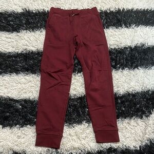 GAP Kids Maroon Slouch Sweatpants/Joggers, Elasticized Cuffs, Sz XL (12)